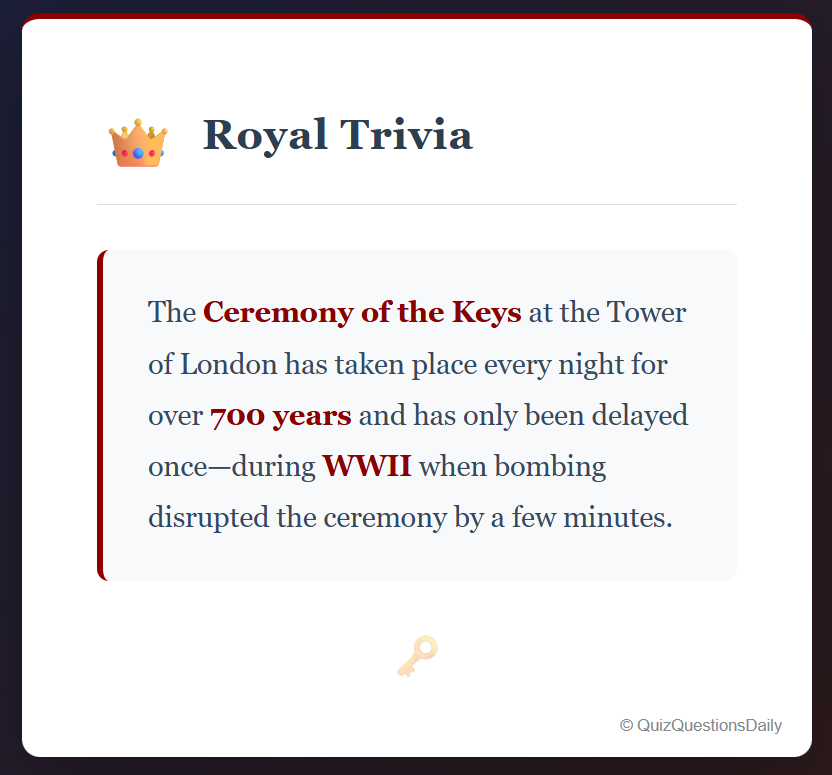 london quiz questions and answers: Royal Trivia