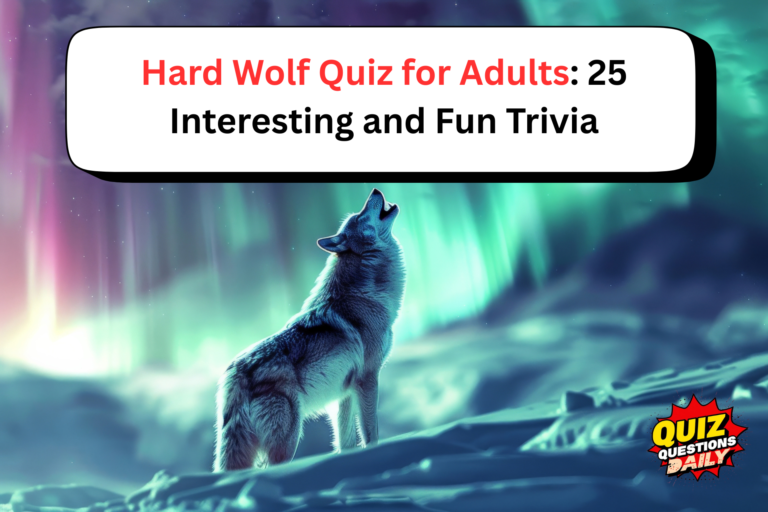 hard wolf quiz for adults