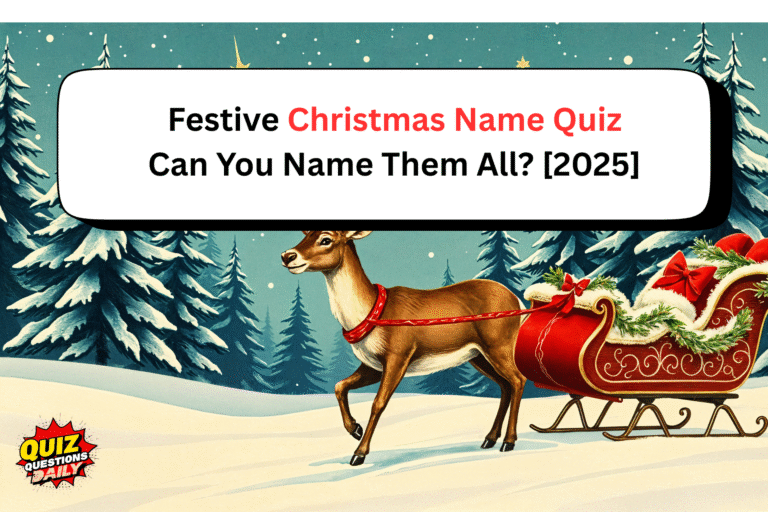 Christmas Name Quiz