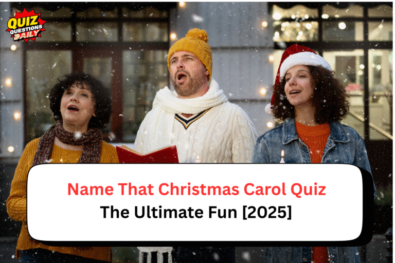 Name that christmas carol quiz
