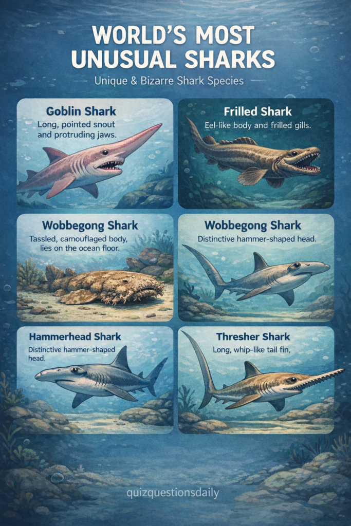 Shark Trivia Questions: Guess The Shark
