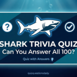 Shark Trivia Quiz