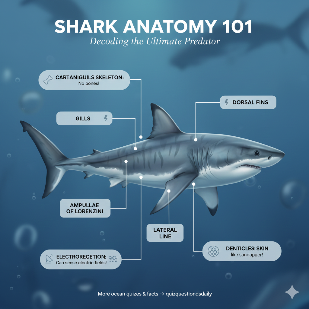 Shark Trivia Questions: Shark Anatomy 101